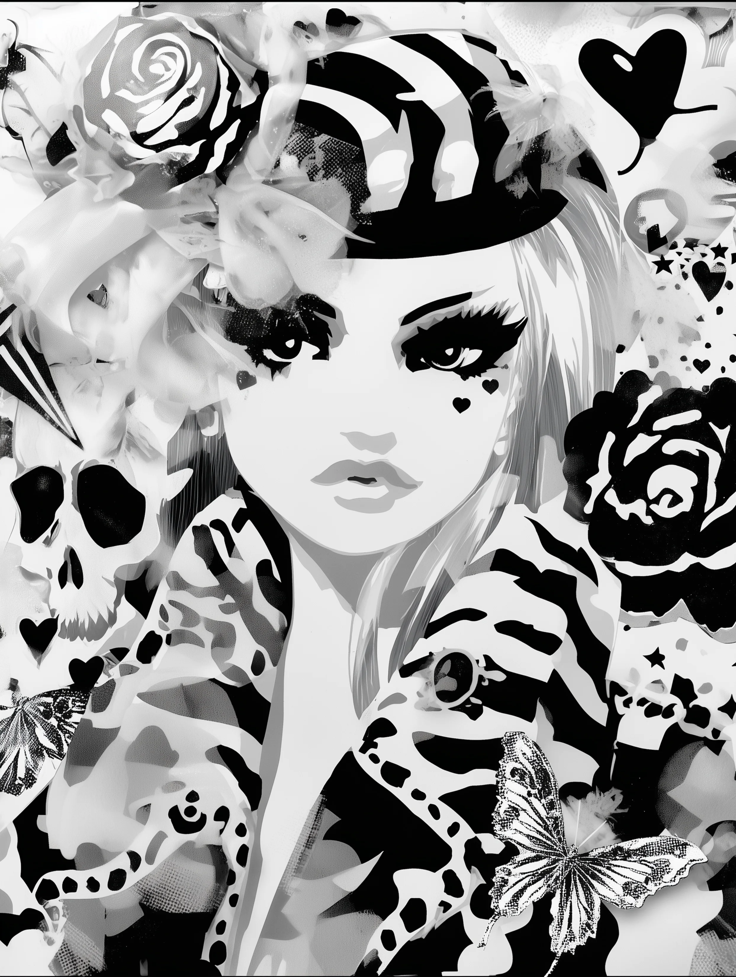 Free printable pirate coloring pages for adults featuring feminine pirate